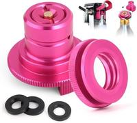 Adattatore Quick CO2, aggiornato, cilindro di soda Quick Connect per CO2 soda, compatibile con Duo/Terra/Art/E-Duo/Crystal 3.0/Gaia, adattatore rapido per filettatura trapezoidale di soda TR21-4