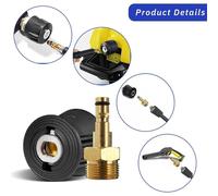 Adattatore Quick Connect in ottone per KarcherK7 Series prestazioni di lunga dur
