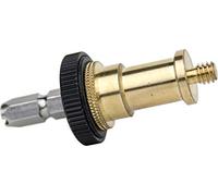 Adattatore Quick Release Kupo KS-086 con attacco superiore 5/8″ (16 mm) e filetto da 1/4″-20 - bloccaggio rapido con colletto, struttura in alluminio e ottone