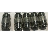 Adattatore R.F. -Presa N - Presa N Kit 5 pezzi -barilotto