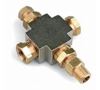 ADATTATORE RACCORDO 4 INNESTI SENSORE BULBO MANOMETRO press/temperatu/turbo/olio