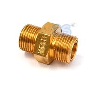 Adattatore raccordo in ottone per riduttore di CO2 / O2 e bombola Azoto - C54190