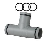 Adattatore Raccordo Pompa Guarnizione Pompa - Connettore Tubo Piscina | Splitter Tubatore Piscina | Conector De Manguera Para Piscina | Divisor De Manguera Para Piscina | Divisor De Conexión De