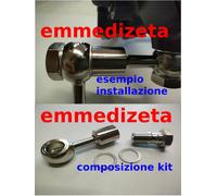 Adattatore Raccordo Pompa Radiale Brembo APR CORTO da Pompa assiale a Radiale /