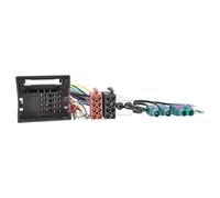 Adattatore radio adatto per Audi VW Skoda Seat Quadlock ISO doppio Fakra DIN ...