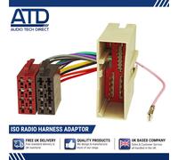 Adattatore Radio ISO Per Ford Fiesta CD4500 Triple 3 Tier Mk5 Fusion Cablaggio