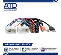 Adattatore Radio ISO Per Hyundai Tucson iLoad ix35 Connettore Cablaggio USB AUX