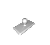 Adattatore RAM Mount C Ball 1.5 pollici per Supporto Tablet Base Adesiva
