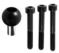 ADATTATORE RAM-MOUNT RAM-B-367U SFERA B FORATA PER INSERIMENTO VITI da 8MM
