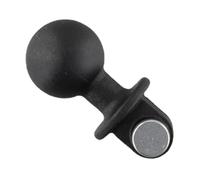 Adattatore RAM Mount, testa a sfera per treppiede per fotocamera Hero 5/4/3+/3/2, 2,5 cm, in plastica ABS, nero