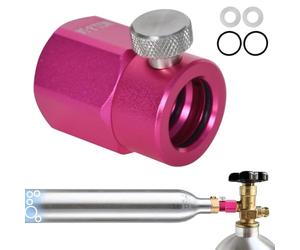 Adattatore Rapido CO2 Quick, Adattatore per Soda Compatibile con SodaStream Duo, Crystal 3.0, Gaia, Art, Terra, E-Duo per bombole di CO2 W21.8-14