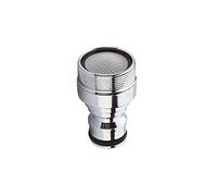 Adattatore Rapido Completo Di Aeratore. Finitura Cromata. In Blister.