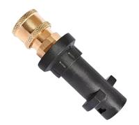 Adattatore Rapido for Pistola Ad Acqua Ad Alta Pressione Compatibile con KARCHER K2 K3 K4 K5 K6 K7 con Kit di Attacco for Ugello in Schiuma Colorata(Silver)