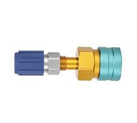 Adattatore rapido per climatizzatore, da auto R1234YF a R134A Adattatore rapido per basso lato auto Aria condizionata Raccordo