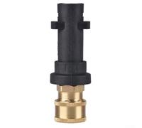 Adattatore rapido per idropulitrice da 1/4 di pollice per modelli Karcher K2 K3 K4 K5 K6 progettato per applicazioni affidabili ad alta pressione (interno in alluminio)