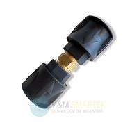 Adattatore Rapido Per Tubo M22AG/M22IG Quick Connect Nero Per Kärcher