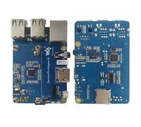 Adattatore Raspberry Pi Zero da 2 W a 3B con scheda audio USB Altoparlante compatibile Custodia 3B PI0 Scheda di espansione HUB USB da 2 W RJ45