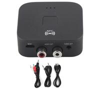 Adattatore RCA Bluetooth wireless con ricevitore audio e jack Aux da 3,5 mm per TV e auto.