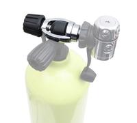 Adattatore regolatore Din-Yke - Convertitore DIN, attrezzatura subacquea per il primo stadio, attrezzatura subacquea durevole, strumento di conversione compatto | Convertitore per un flusso d'aria sic