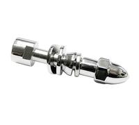 Adattatore specchio HIGHSIDER Harley a M10x1.25mm, cromato, argento