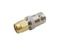 Adattatore RF da 2 pezzi Jack femmina BNC a spina maschio SMA antenne convertitore connettore cavo coassiale radio Wi-Fi