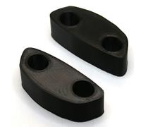ADATTATORE RIALZO PROLUNGHE SPECCHIO NERO SUPPORTI INGRANDITORE per BMW F800S...