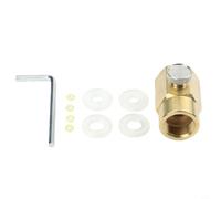 Adattatore Ricarica Ottone TR21-4 CGA320 per sodastream Adattatore | Ottone massiccio, durata superiore, resistenza ossidazione, compatibilità TR21-4, ricarica sicura