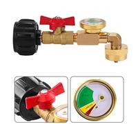 Adattatore Ricarica Propano Facile da Usare Riempimenti Rapidi Controllare Gas c