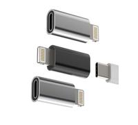 Adattatore Ricarica USB C Femmina A Lightning Maschio(3pack) type-c Cavo Jack Da Per IPhone iPad Caricabatterie Alimentatore Adapter Tipo C Convertitore Auto Accessori Per Apple MFI Certified tp-to-L