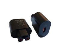Adattatore ricarica USB per bici, Black MULTI STANDARD | Uscita stabile da 5 V con struttura in plastica impermeabile, protezioni da sovraccarico e prevenzione da