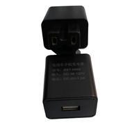 Adattatore ricarica USB per bici, Black ORDINARY | Uscita stabile da 5 V con struttura in plastica impermeabile, protezioni da sovraccarico e prevenzione da