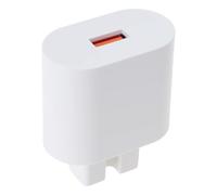 Adattatore ricarica USB per bici, White FAST CHARGING | Uscita stabile da 5 V con struttura in plastica impermeabile, protezioni da sovraccarico e prevenzione da