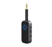 Adattatore ricevitore audio 6.0 compatibile con Bluetooth 2-in-1 Ricevitore audio wireless AUX da 3,5 mm per auto, altoparlanti TV, sistemi stereo e cuffie
