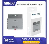 Adattatore Ricevitore Bluetooth Retro 8Bitdo per PS1, PS2 e Windows, Compatibile con Controller Xbox Series, Switch Pro, PS5 e PS4