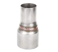 Adattatore riduttore, 2,5 pollici a 1,75 pollici Connettore del riduttore di scarico Tubo Raccordo diritto standard con foro