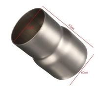 ADATTATORE RIDUTTORE 51-60mm MOTO SCOOTER QUAD SILENZIATORE MARMITTA SCARICO