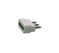 adattatore riduttore bipasso 10A / 16A spina 16A