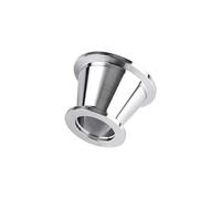 Adattatore riduttore conico KF Flangia riduttore for tubo a vuoto Adattatore giunto riduttore conico KF Acciaio inossidabile 304(KF25-KF40)