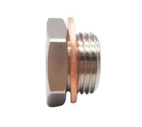 Adattatore Riduttore distanziatore per sensore di Ossigeno O2 per Auto, da M18 x 1,5 mm a M12 x 1,25 mm, per Scarico.