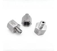 Adattatore riduttore esagonale ad alta pressione M8 maschio a M5 M6 M8 10 M12 M16 20 1/8" 1/4" 3/8" 1/2" femmina, raccordo in acciaio inox 304, 1 pezzo(M8x1 Male,M10x1 Female)
