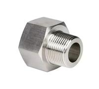 Adattatore riduttore esagonale M18 femmina-maschio M10 M14 1/8" 1/4" in acciaio inox ad alta pressione(M18X1.5 MALE_FEMALE TO MALE)