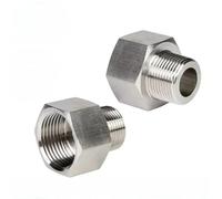 Adattatore riduttore esagonale maschio G5/8" femmina a M14 16 1/4" 3/8" NPT in acciaio inox 304 ad alta pressione, 1 pezzo(1l4 BSPT Male)