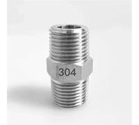 Adattatore riduttore for raccordo for tubo in acciaio inossidabile 304, 1 pezzo, maschio NPT da 1/2" a maschio M16 M18-20, 1/8" 1/4" 3/8" -1" NPT, raccordo esagonale.(1l2 NPT Male 304,M20x1.5mm)