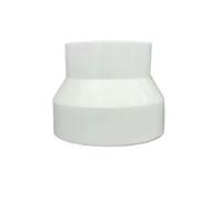 Adattatore riduttore for tubo di scarico 1 pezzo ABS bianco 110-100/150-100/200-150 Raccordi for tubi di ventilazione a diametro variabile(180mm To 110mm)