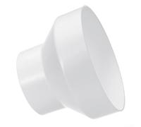 Adattatore riduttore per condotti di ventilazione in plastica ABS per supportare reti stabili di distribuzione dell'aria (da 150 a 110)