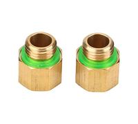 Adattatore riduttore spruzzatore ad alta pressione Rondella sigillante antiruggine in rame premium Facile installazione per agricoltura domestica Irrigazione industriale 2 pezzi