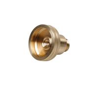 ADATTATORE RIFORNIMENTO GPL PER AUTO DISH ITALIA FILAMENTO W21,8 55mm IN OTTONE