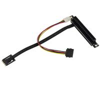 Adattatore Riser PCIe Gen 3.0 16X Verso M2 E A Key - Lunghezza Della Nappa 20Cm