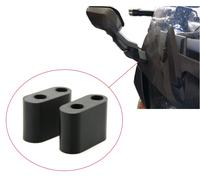 ADATTATORE RISER PROLUNGHE SPECCHIETTI GRIGI MONTA YAMAHA FJR 1300 FJR1300 A ...