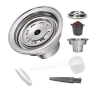 Adattatore riutilizzabile per macchina da caffè, adattatore per macchina da caffè - filtro per caffè | contagocce caffè, adattatore cialde caffè, filtro per caffè riutilizzabile per uomo e donna